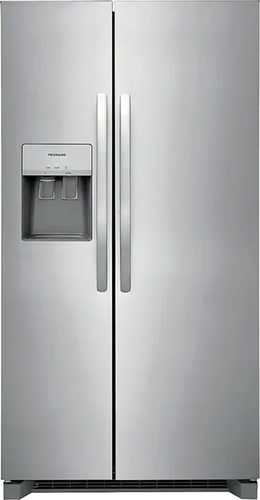 Frigidaire FRSS2623AS 25.6 cu. ft. Side-by-Side Refrigerator, Stainless Steel