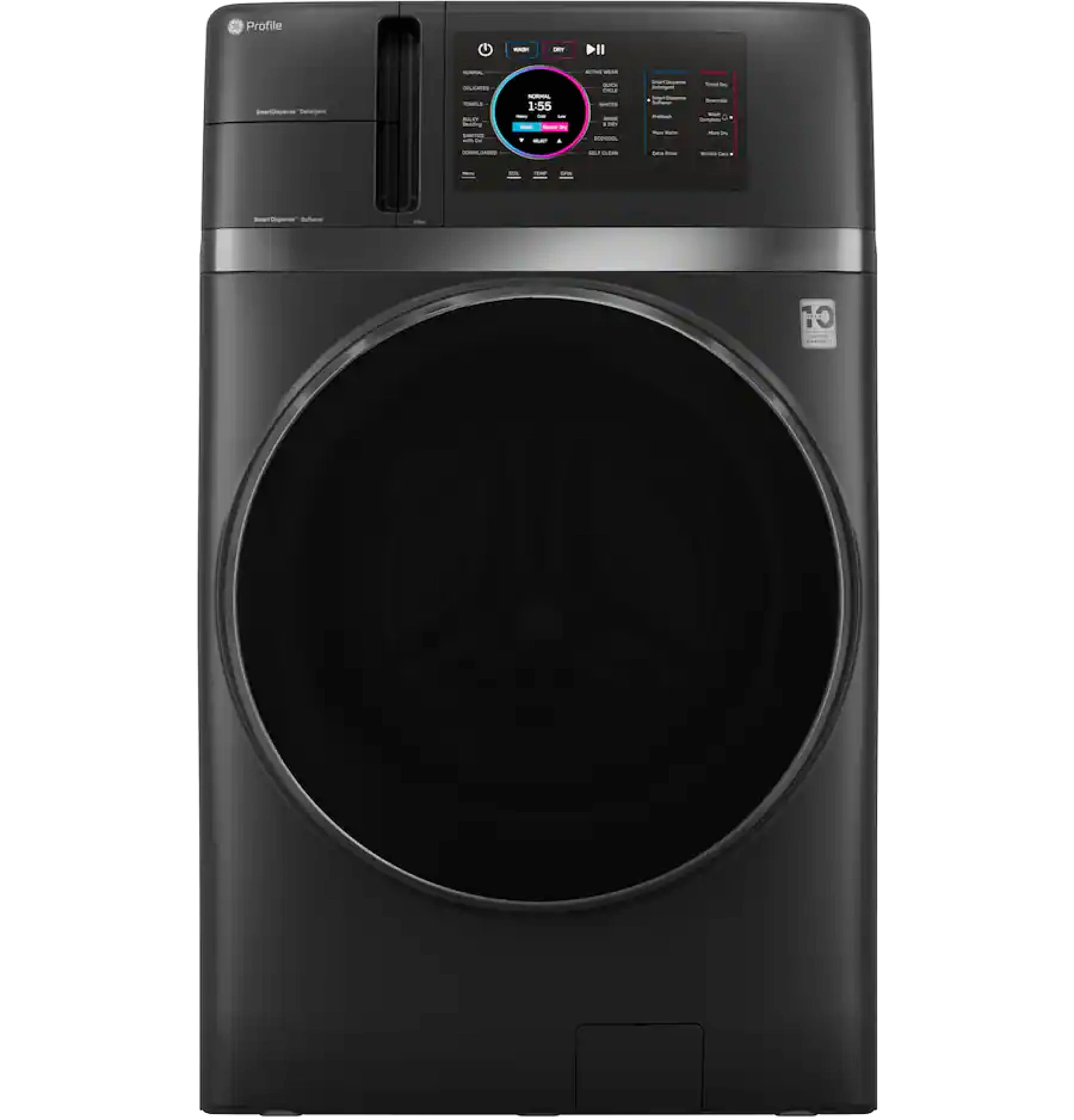 GE Profile PFQ97HSPVDS 4.8 cu. ft. Washer/Dryer Combo, Carbon Graphite