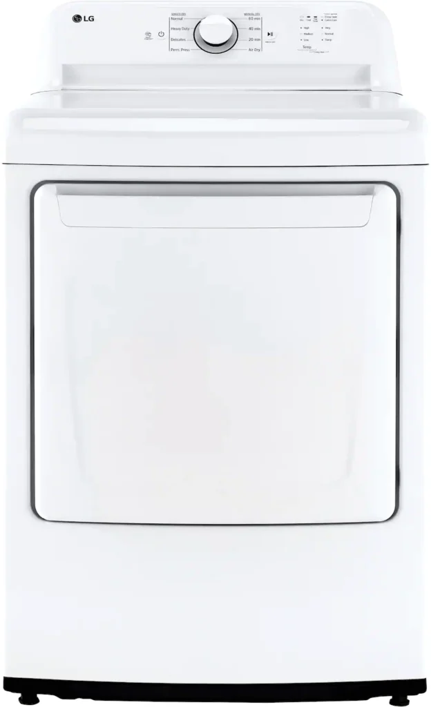 LG DLG6101W 7.3 cu. ft. Gas Dryer, White