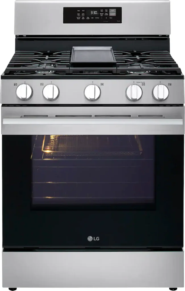LG LRGN6323Y 6.3 cu. ft. Gas Range, Stainless Steel