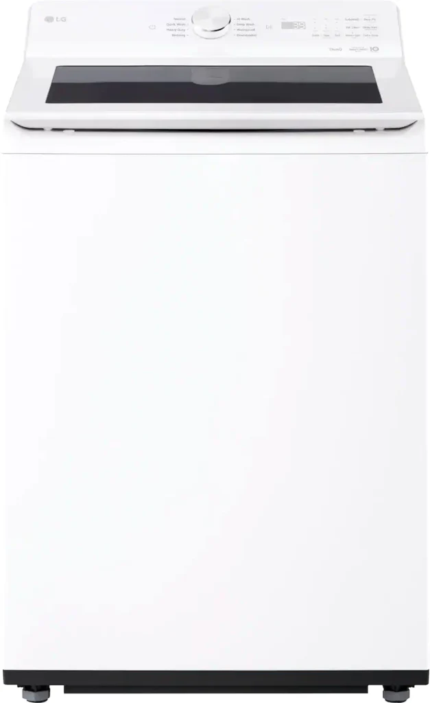 LG WT8200CW 5.0 cu. ft. Top-Load Washer, Alpine White