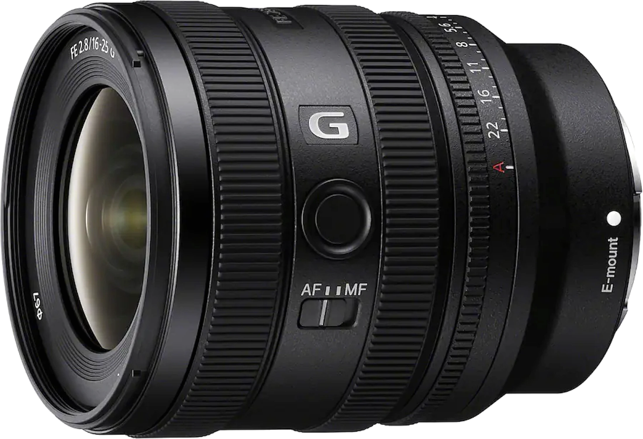 Sony SEL1625G 16-25mm f/2.8 Camera Lens, Black